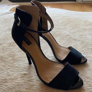 Zara black heels